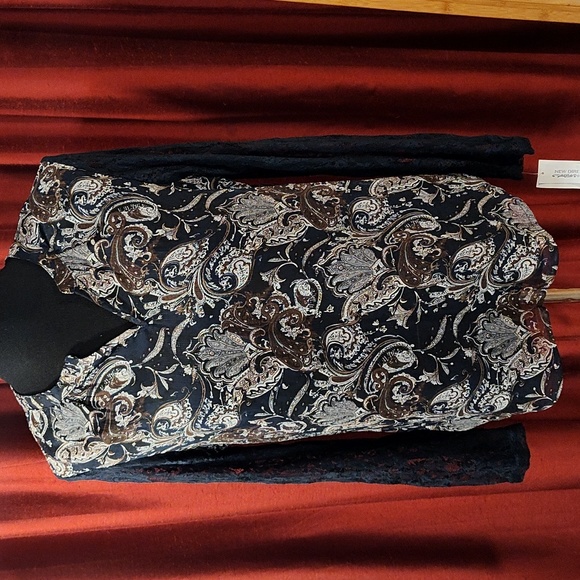 Blue floral blouse - Picture 1 of 7